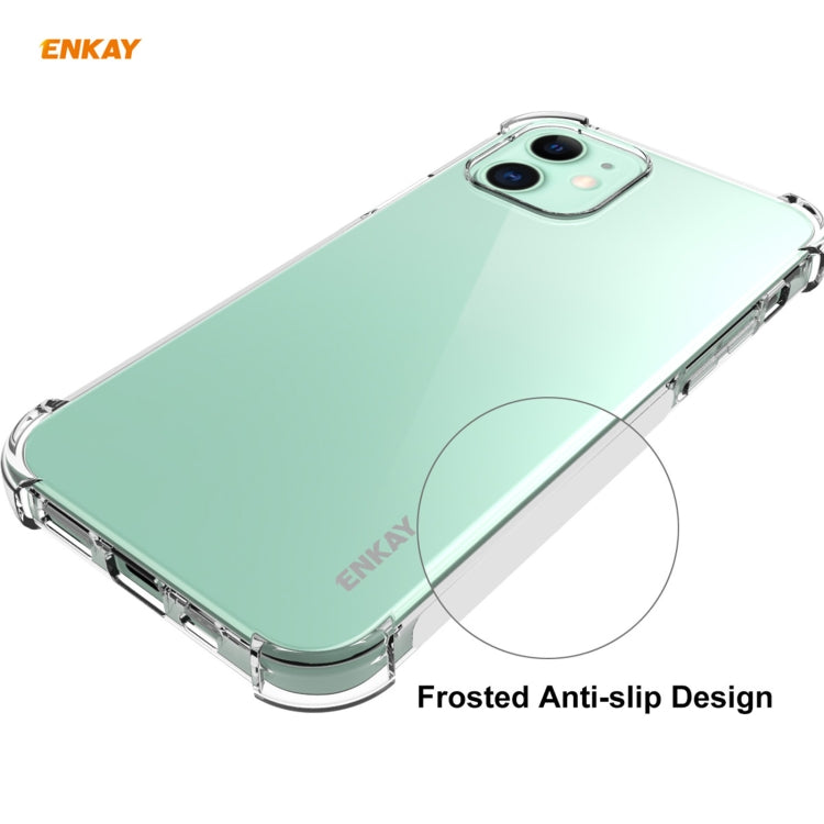 Hat-Prince ENKAY ENK-PC049 Estuche transparente de TPU suave a prueba de golpes, For iPhone 12 mini, For iPhone 12 / 12 Pro, For iPhone 12 Pro Max