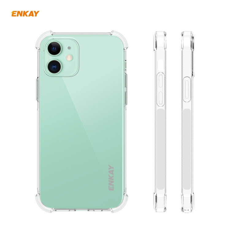Hat-Prince ENKAY ENK-PC049 Estuche transparente de TPU suave a prueba de golpes, For iPhone 12 mini, For iPhone 12 / 12 Pro, For iPhone 12 Pro Max