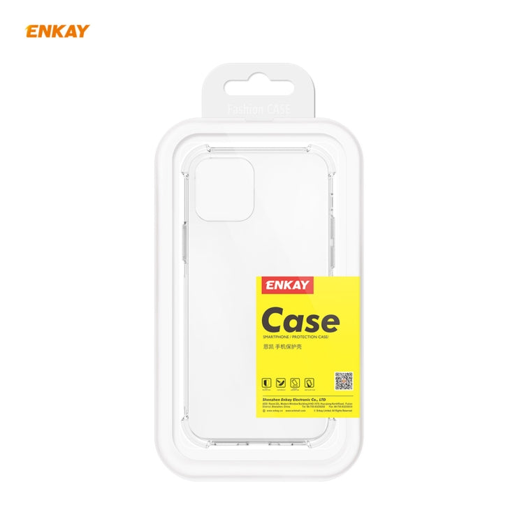 Hat-Prince ENKAY ENK-PC049 Estuche transparente de TPU suave a prueba de golpes, For iPhone 12 mini, For iPhone 12 / 12 Pro, For iPhone 12 Pro Max