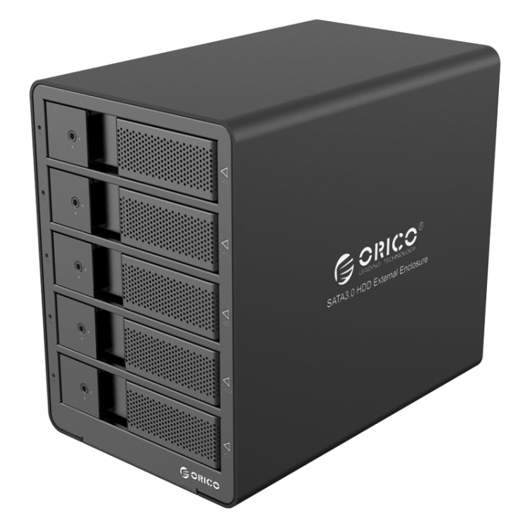 ORICO 9558RU3-V1-BK Caja para disco duro externo de 3,5 pulgadas, 9558RU3-V1-BK