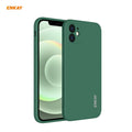 Para iPhone 12 Hat-Prince ENKAY ENK-PC068 Estuche protector a prueba de golpes de borde recto de silicona líquida, For iPhone 12