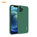 Para iPhone 12 Pro Max Hat-Prince ENKAY ENK-PC070 Funda protectora de silicona líquida con borde recto a prueba de golpes, For iPhone 12 Pro Max