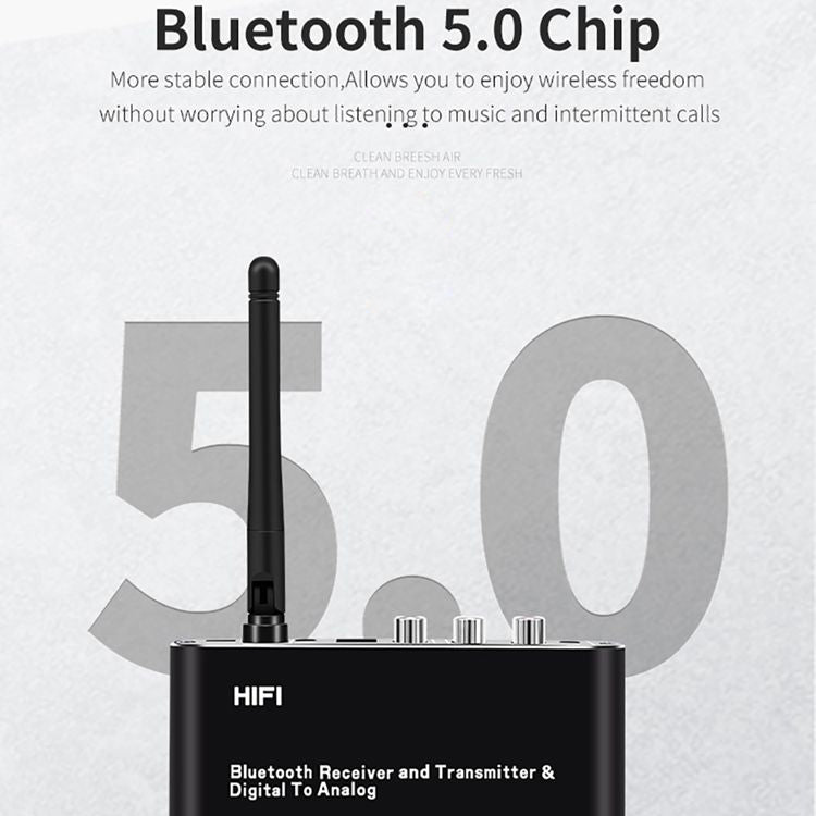 ZS-SGD09 Receptor y transmisor Bluetooth 5.0 digital a analógico 3 en 1