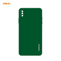 ENKAY ENK-PC071 Hat-Prince Estuche protector a prueba de golpes de borde recto de silicona líquida para iPhone XS / X, For iPhone XS