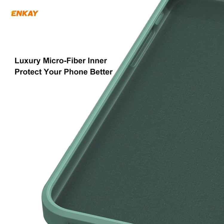ENKAY ENK-PC072 Hat-Prince Estuche protector a prueba de golpes de borde recto de silicona líquida para iPhone XS Max, For iPhone XS Max