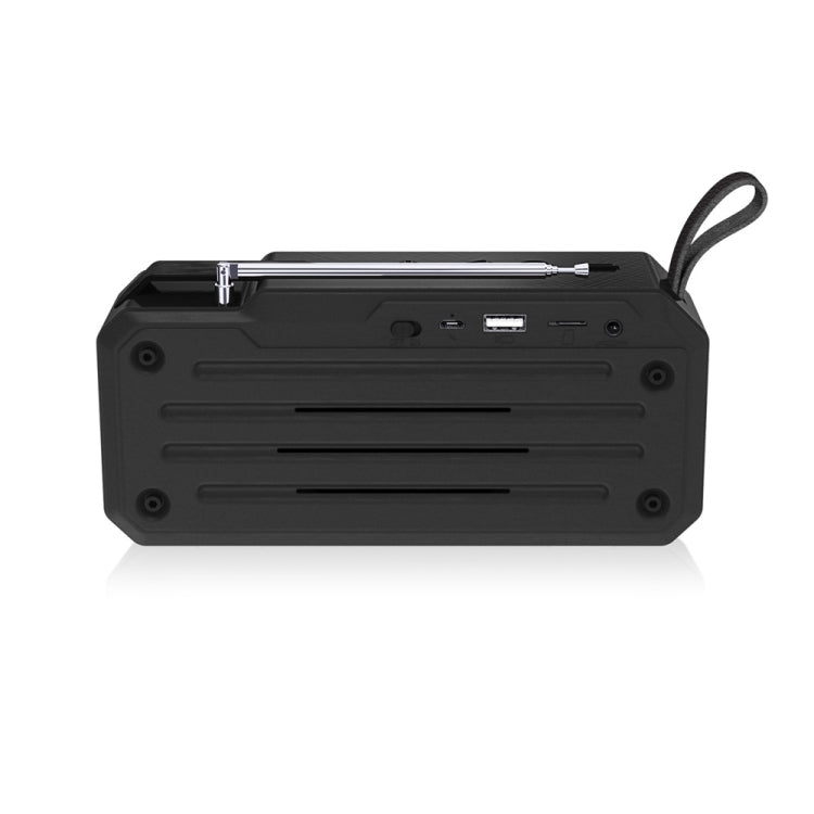 Altavoz Bluetooth estéreo portátil NewRixing NR4018FM TWS, compatible con tarjeta TF/FM/3,5mm AUX/disco U/llamada manos libres