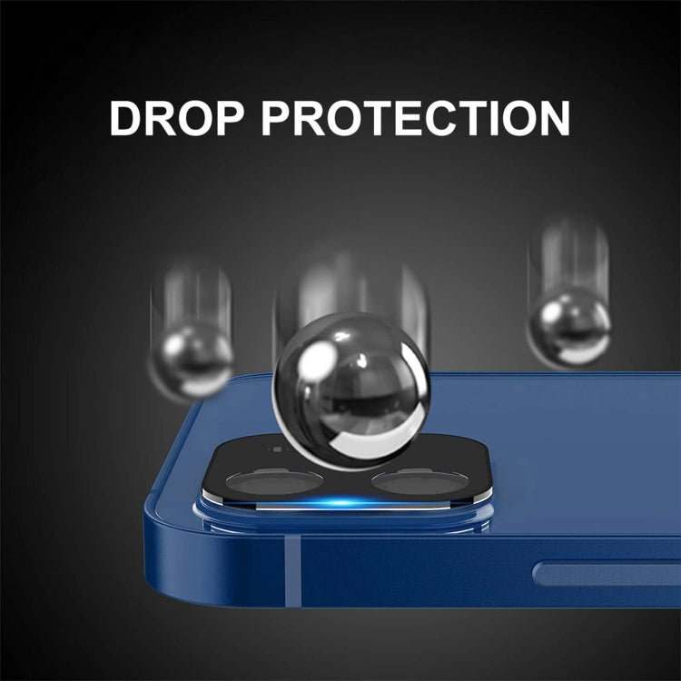 ENKAY Hat-Prince 9H Lente de la cámara trasera Película de vidrio templado Protector de cobertura total, For iPhone 12 mini, For iPhone 12, For iPhone 12 Pro, For iPhone 12 Pro Max