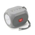 Altavoz Bluetooth T&G TG196 TWS Subwoofer con cable trenzado, compatible con tarjeta USB/AUX/TF/FM