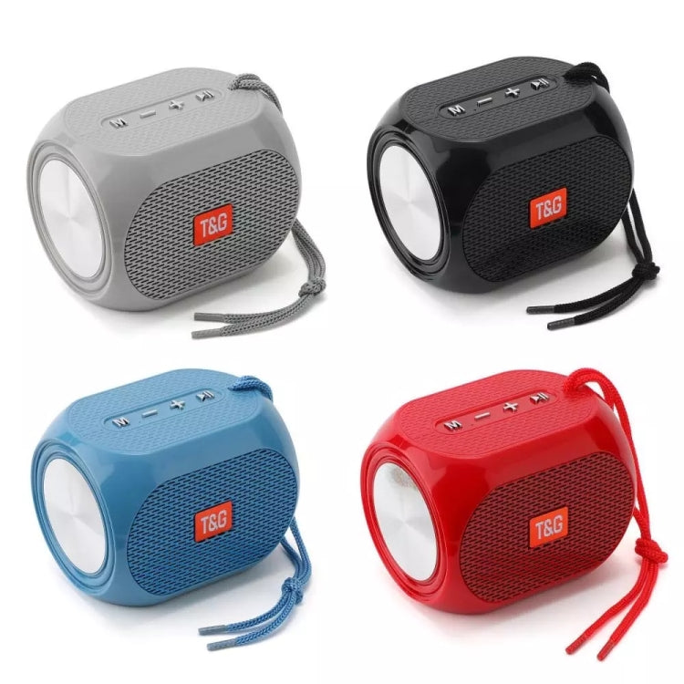 Altavoz Bluetooth T&G TG196 TWS Subwoofer con cable trenzado, compatible con tarjeta USB/AUX/TF/FM