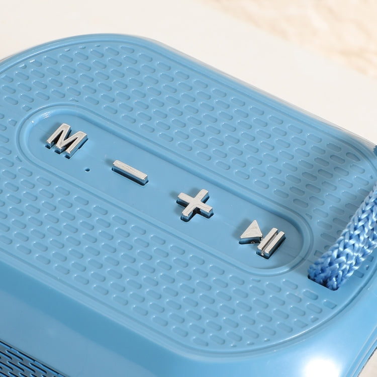 Altavoz Bluetooth T&G TG196 TWS Subwoofer con cable trenzado, compatible con tarjeta USB/AUX/TF/FM