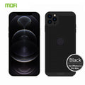 Funda protectora trasera a prueba de golpes para PC transpirable con textura de panal MOFi, For iPhone 12 mini, For iPhone 12 Pro Max, For iPhone 12, For iPhone 12 Pro