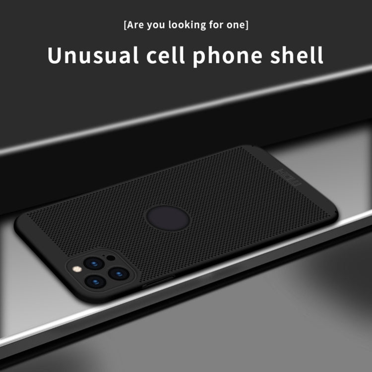 Funda protectora trasera a prueba de golpes para PC transpirable con textura de panal MOFi, For iPhone 12 mini, For iPhone 12 Pro Max, For iPhone 12, For iPhone 12 Pro