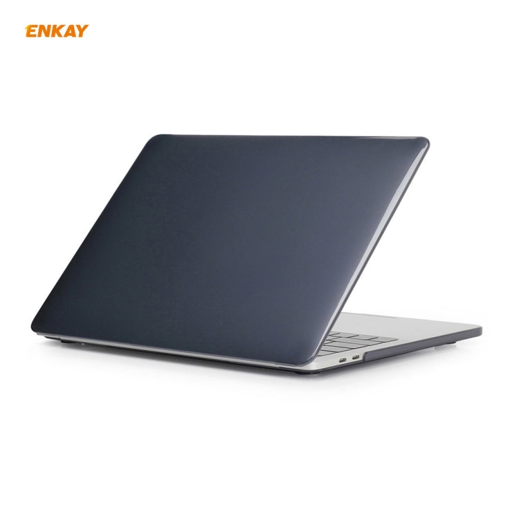 ENKAY 3 en 1 Crystal Laptop Funda protectora + Versión de EE. UU. Película de teclado TPU + Juego de tapones antipolvo para MacBook Pro 16 pulgadas A2141 (con barra táctil), For MacBook Pro 16 inch A2141 (with Touch Bar)