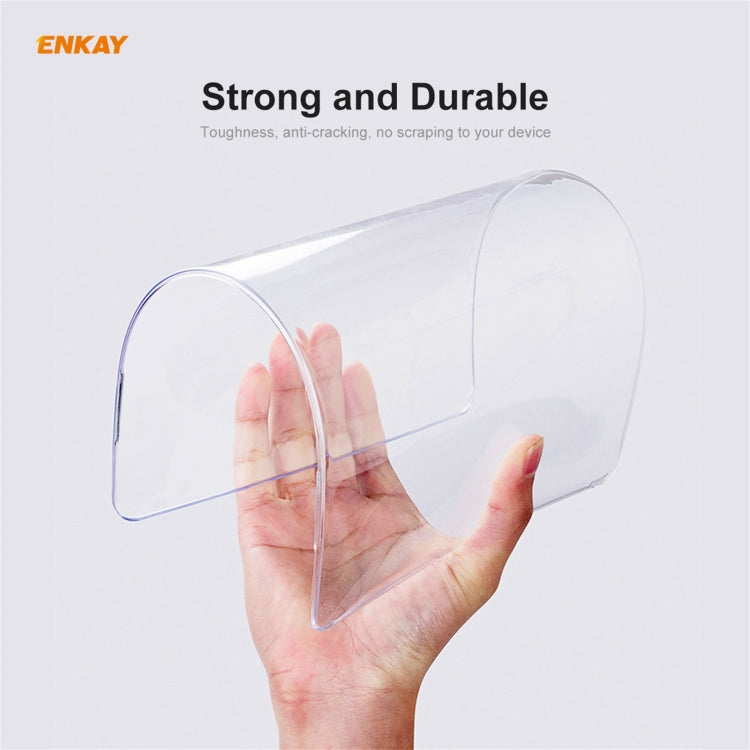 ENKAY 3 en 1 Crystal Laptop Funda protectora + Versión de EE. UU. Película de teclado TPU + Juego de tapones antipolvo para MacBook Pro 16 pulgadas A2141 (con barra táctil), For MacBook Pro 16 inch A2141 (with Touch Bar)
