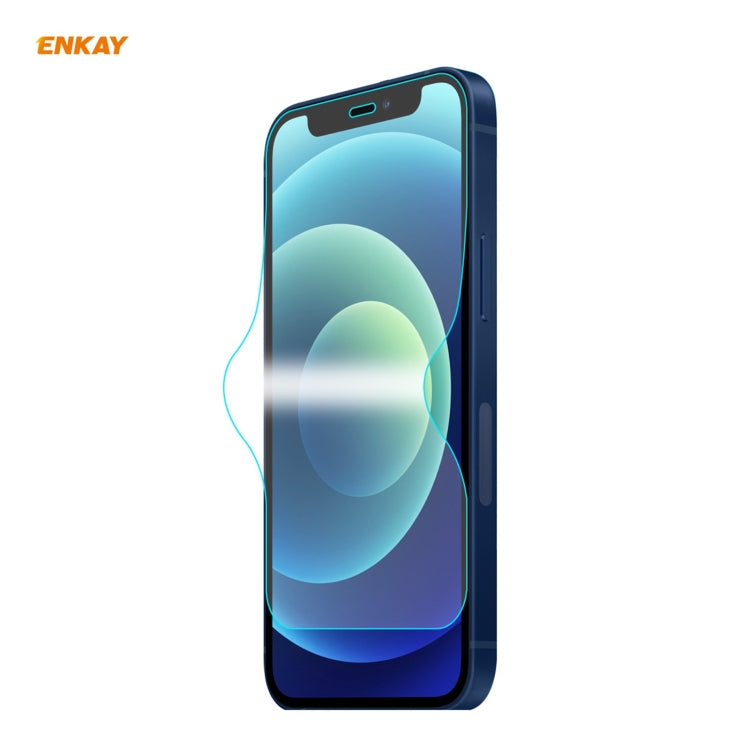 ENKAY Hat-Prince 0.1mm 3D Protector de pantalla completa Película de hidrogel a prueba de explosiones, For iPhone 12 mini, For iPhone 12 / 12 Pro, For iPhone 12 Pro Max
