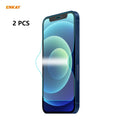2 uds ENKAY Hat-Prince 0,1mm 3D Protector de pantalla completa película de hidrogel a prueba de explosiones, For iPhone 12 mini, For iPhone 12 / 12 Pro, For iPhone 12 Pro Max
