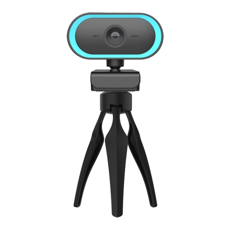 C11 2K Calidad de imagen HD Sin distorsión 360 grados Rotación Micrófono incorporado Cámaras web claras con trípode