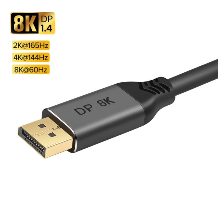 Cable DisplayPort 1.4 8K HDR 60 Hz 32,4 Gbps para vídeo/PC/portátil/TV, longitud del cable: 1 m, 1m