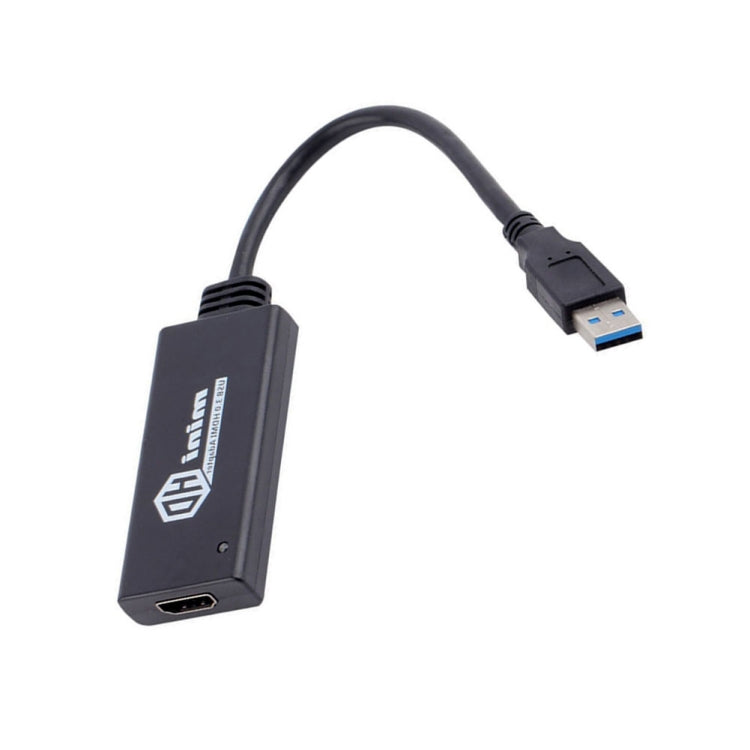 Adaptador de cable convertidor USB 3.0 a HDMI HD con audio, longitud del cable: 20 cm