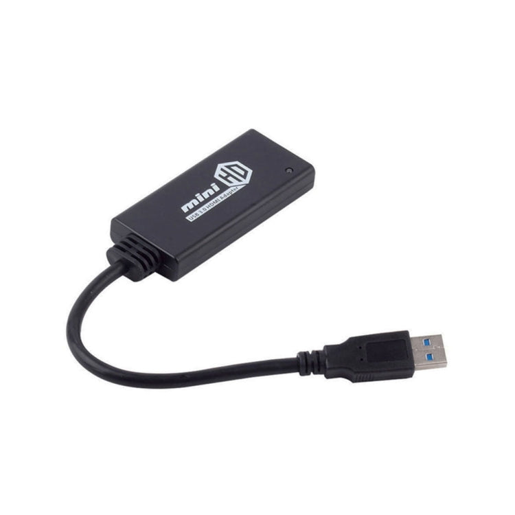 Adaptador de cable convertidor USB 3.0 a HDMI HD con audio, longitud del cable: 20 cm