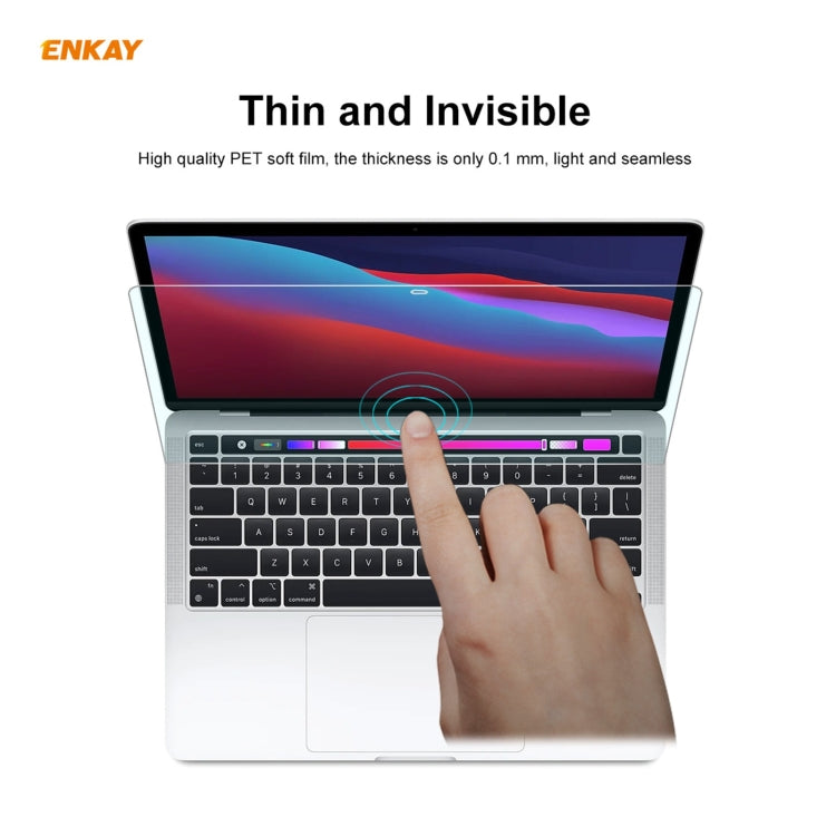 Protector de pantalla ENKAY Clear HD PET para MacBook Pro de 13,3 pulgadas A2289 / A2251 / A2338 (2020), For MacBook Pro 13.3 inch A2289 / A2251 / A2338 (2020)