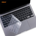 ENKAY Película protectora de teclado de TPU suave para MacBook Pro de 16 pulgadas A2141 / Pro de 13,3 pulgadas A2289 y A2251 y A2338 (2020), versión UE, EU Version