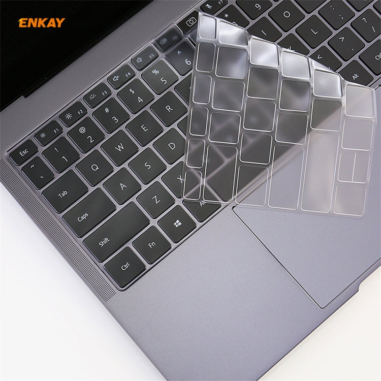 ENKAY Ultrathin Soft TPU Keyboard Protector Film, versión de EE. UU., For Huawei MateBook 14 inch, For Honor MagicBook 14 / 15, For Huawei MateBook D 14 inch / D 15.6 inch, For Honor MagicBook Pro, For Huawei MateBook X Pro (2019 / 2020)