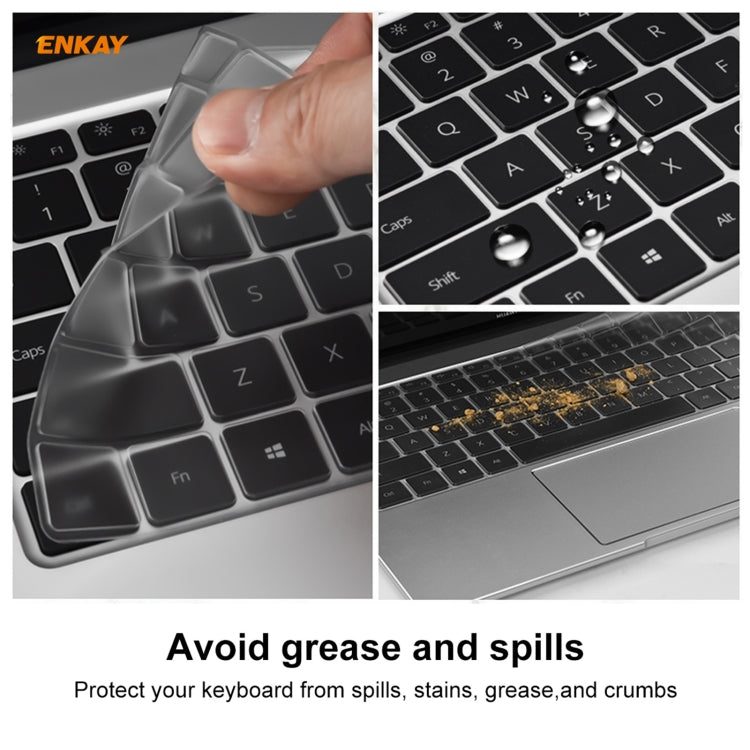 ENKAY Ultrathin Soft TPU Keyboard Protector Film, versión de EE. UU., For Huawei MateBook 14 inch, For Honor MagicBook 14 / 15, For Huawei MateBook D 14 inch / D 15.6 inch, For Honor MagicBook Pro, For Huawei MateBook X Pro (2019 / 2020)