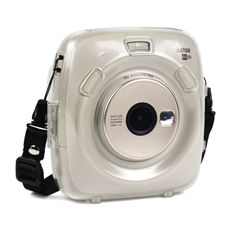 Funda protectora de cristal con correa para Fujifilm Instax Square SQ20, For Fujifilm Instax Square SQ20