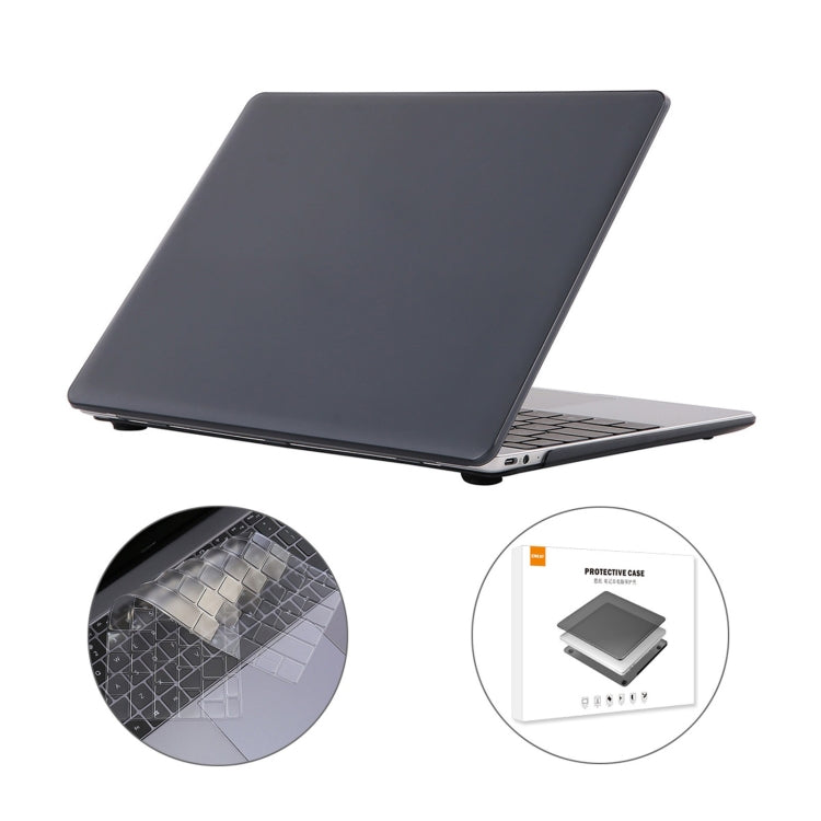 ENKAY para Huawei MateBook 13 Ryzen Edition US Versión 2 en 1 Funda protectora de cristal con película de teclado TPU, For Huawei MateBook 13 Ryzen Edition