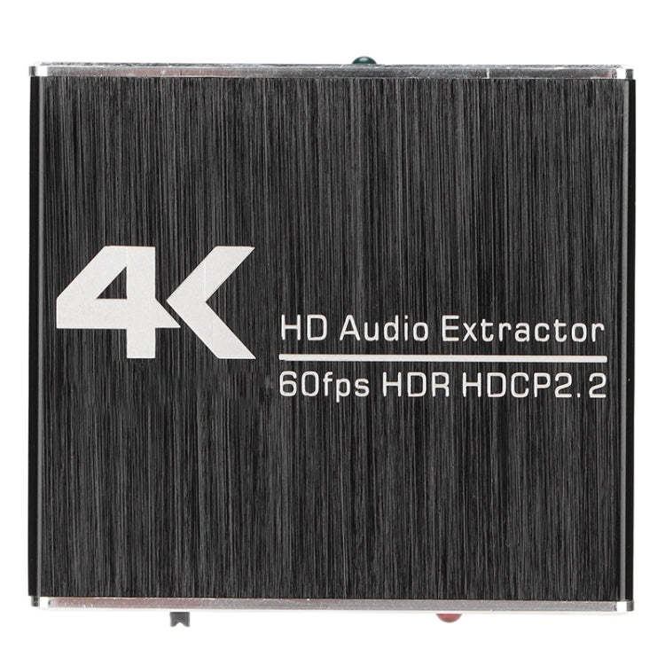 AY78V20 4K 60Hz HDMI 2,0 divisor de Audio 5,1 ARC HD-MI Extractor de Audio HDCP 2,2 HDR10 convertidor de Audio 4K HD-MI óptico TOSLINK SPDIF