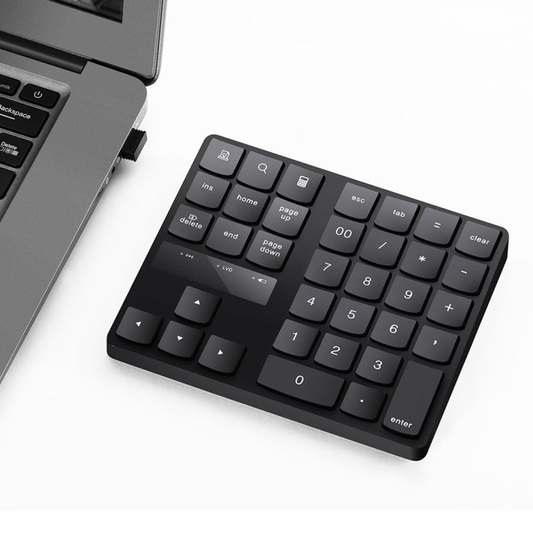 Teclado numérico inalámbrico USB de 2,4G, 35 teclas, teclado Digital de carga, portátil, Mini teclado numérico