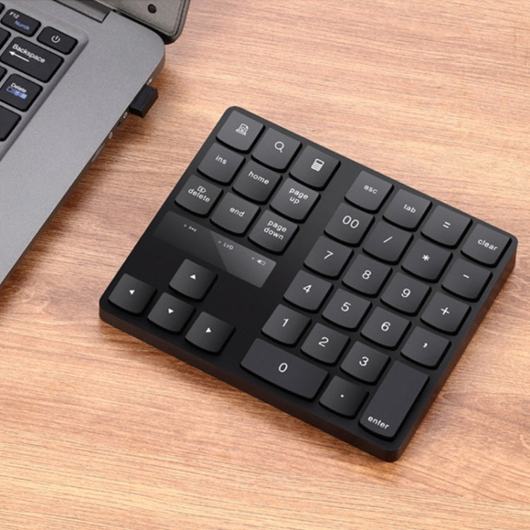 Teclado numérico inalámbrico USB de 2,4G, 35 teclas, teclado Digital de carga, portátil, Mini teclado numérico