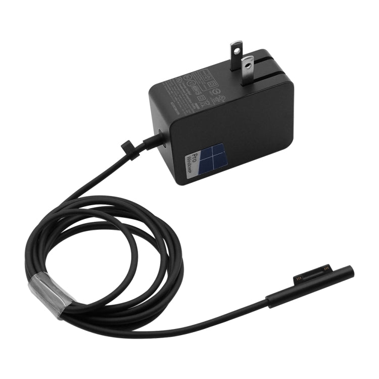 Cargador adaptador de CA de 24W 15V 1.6A para Microsoft Surface Go/Pro 4 1736, enchufe de EE. UU.