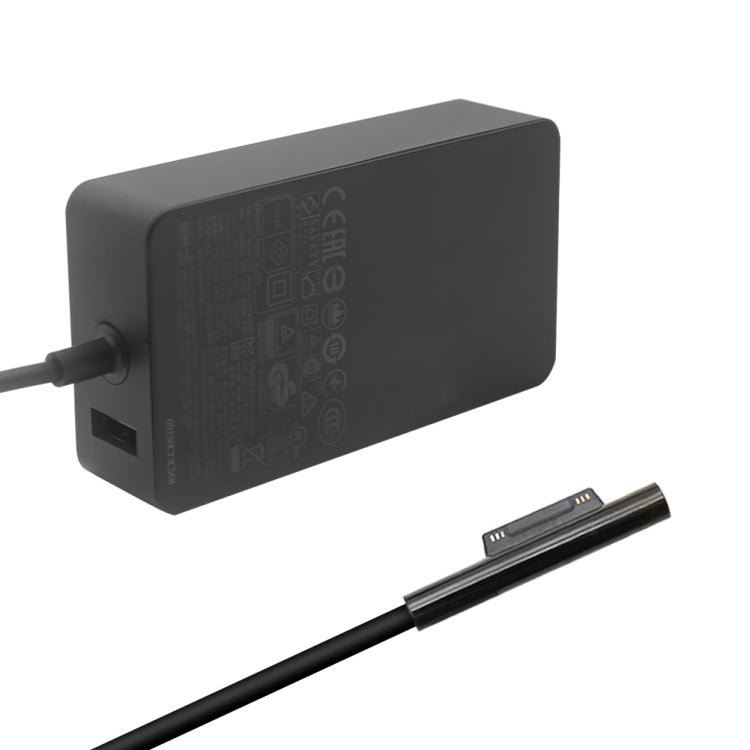 cargador del adaptador de CA de 36W 12V 2.58A/5V 1A para Microsoft Surface Pro 3/4, enchufe de los E.E.U.U.