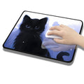 Alfombrilla de ratón antideslizante para juegos de deportes electrónicos con dibujos de gatos