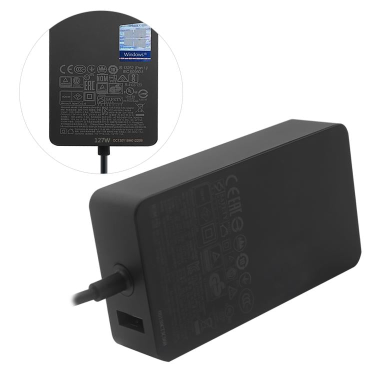 Para Microsoft Surface Book 3 1932 127W 15V 8A Cargador adaptador de CA, UK Plug, EU Plug, US Plug, AU Plug