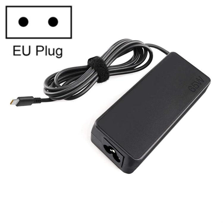 20V 3.25A 65W Adaptador de corriente Cargador Thunder Tipo-C Puerto Cable de computadora portátil para Lenovo ThinkPad X1, UK Plug, AU Plug, US Plug, EU Plug