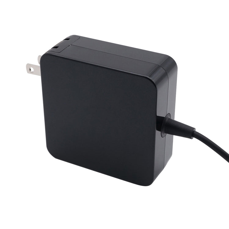 Adaptador de corriente tipo C portátil cuadrado para portátil de 65W 20V 3.25A, enchufe de EE. UU.
