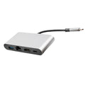 Estación de acoplamiento multifuncional del convertidor WS-07 Type-C 3.1 a RJ45 + HDMI + USB3.0 + PD 4 en 1, WS-07
