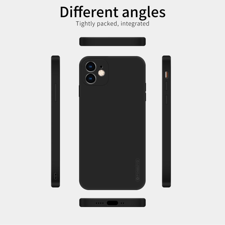PINWUYO Touching Series Funda de silicona líquida TPU a prueba de golpes, For iPhone 12 mini, For iPhone 12, For iPhone 12 Pro, For iPhone 12 Pro Max