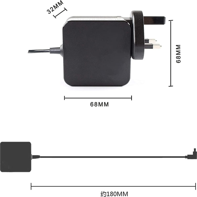 Para ASUS 19V 1.75A S200 S200EX202E X202 X201E X201 Cargador de portátil, UK Plug, EU Plug, US Plug