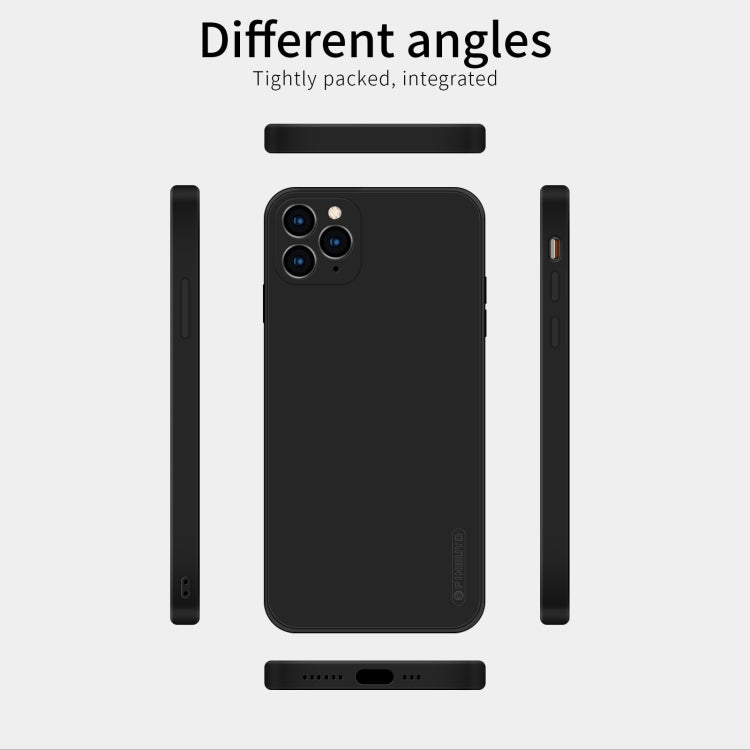 PINWUYO Sense Series Funda de teléfono móvil de silicona líquida TPU, For iPhone 11 Pro, For iPhone 11 Pro Max, For iPhone 11