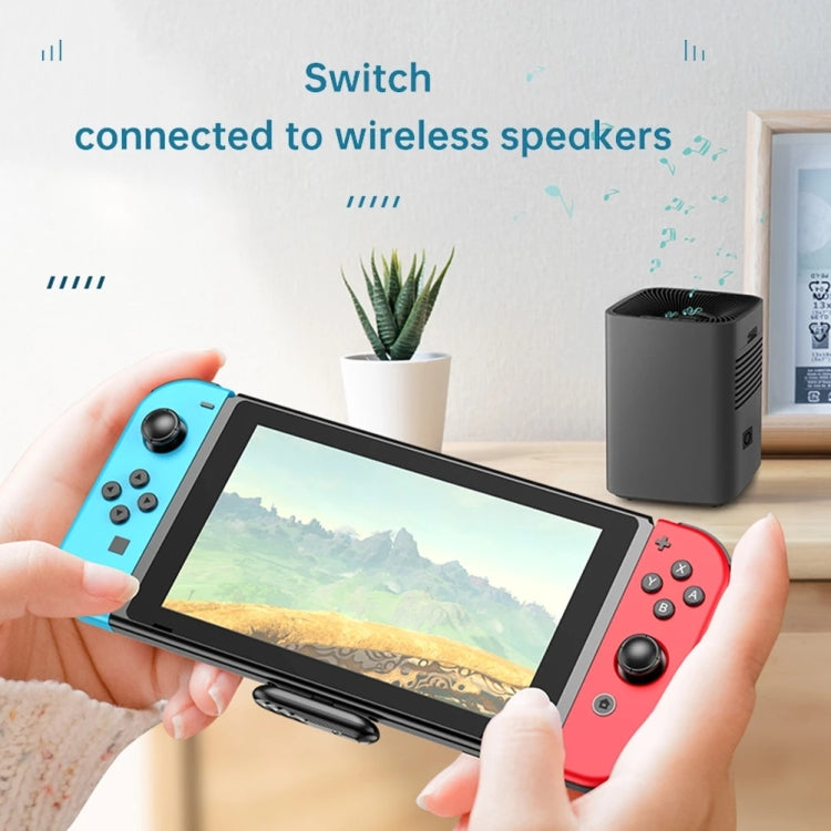 Adaptador de audio con transmisor inalámbrico T71 tipo C Bluetooth 5.0 para Nintendo Switch Lite / PC / computadora y teléfono inteligente, T71