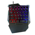 Teclado numérico USB de una mano G7 de 37 teclas con retroiluminación, longitud del cable: 1,8 m