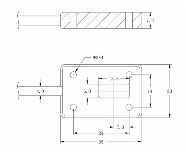 Interruptor fotoeléctrico reflectante HID USB IRSW20A