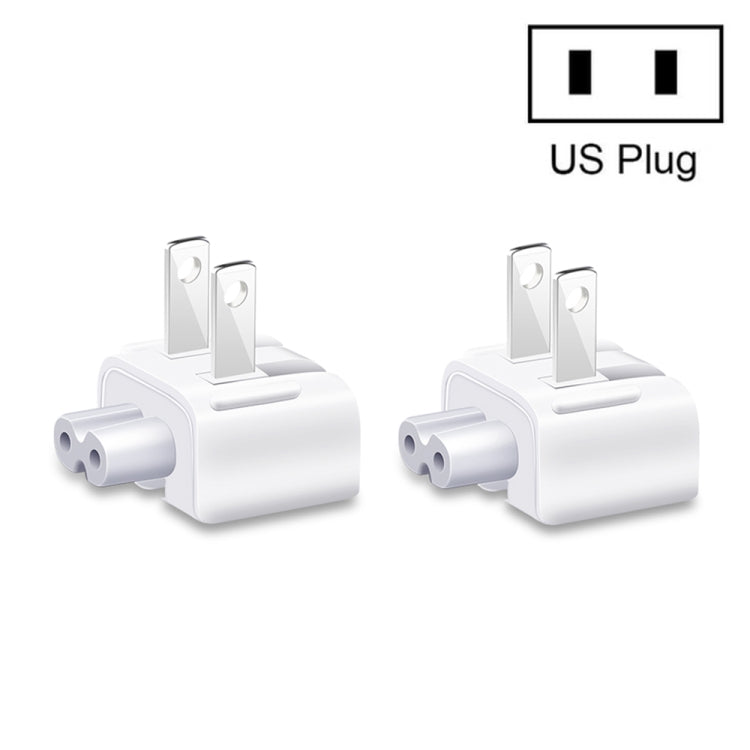 Adaptador de corriente XJ01 de 2 piezas para cargador de iPad 10W 12W y cargador de serie MacBook, enchufe de EE. UU., US Plug