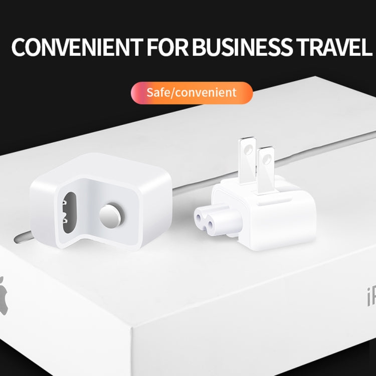 Adaptador de corriente XJ01 de 2 piezas para cargador de iPad 10W 12W y cargador de serie MacBook, enchufe de EE. UU., US Plug