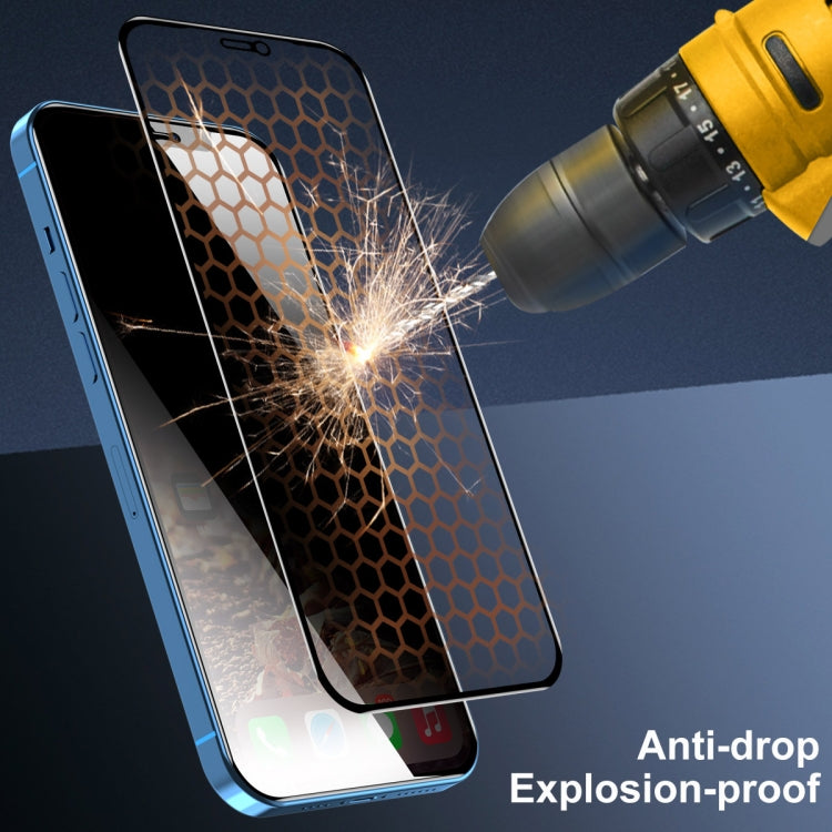 2 PCS ENKAY Hat-Prince Cobertura completa 28 grados Privacidad Protector de pantalla Película de vidrio templado anti-espía, For iPhone 12 / 12 Pro, For iPhone 12 mini, For iPhone 12 Pro Max, For iPhone 11 Pro / XS / X, For iPhone 11 / XR              ...