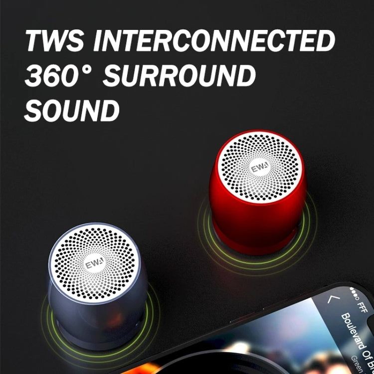 EWA A1 Portable TWS Altavoz inalámbrico Bluetooth IPX5 Soporte impermeable Tarjeta TF